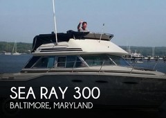 1986 Sea Ray 300 Sedan Bridge