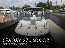 2018 Sea Ray 270 Sdx Ob