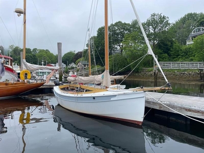 2016 20' JOHN WELSFORD GAFF RIGGED SLOOP sailboat for sale in Maine