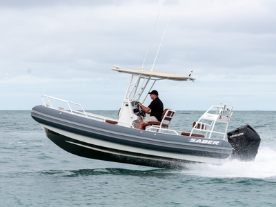 NEW SABER 650 CENTRE CONSOLE RIB PROUDLY BUILT HERE IN WESTERN AUSTRALIA