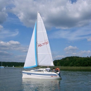 Cruising sailboat - 550 Master - Tes Yacht - with bowsprit / trailerable