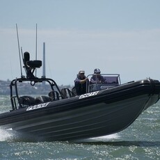 Patrol boat - WAVERIDER 780 - GEMINI - outboard / rigid hull inflatable boat