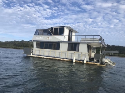 Gold Coast built broad water craft 46ft alloy house boat