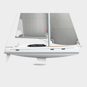 Cruising sailing yacht - 570 DS - Nordship - 4-cabin / with deck saloon / with bowsprit