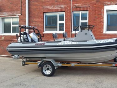 Military boat - WAVERIDER 550 - GEMINI - outboard / rigid hull inflatable boat