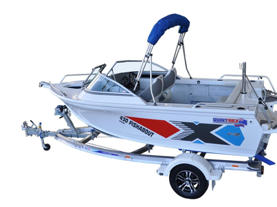 Quintrex 430 Fishabout PRO + Yamaha F60hp 4-Stroke - PRO Pack for sale online prices