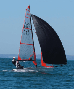 29er Skiff sailboat AUS 2447