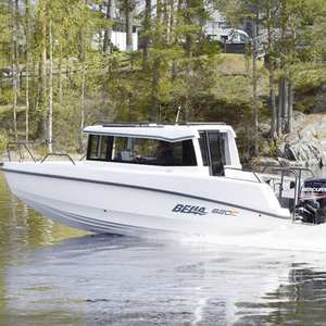 Outboard day cruiser - 620 C - Bella Boats Oy - with enclosed cockpit / touring / sport-fishing