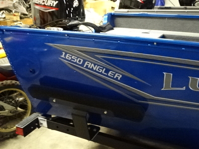 2024 Lund ANGLER 1650 with 50hp MERCURY TRAILER and COVER