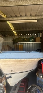 Unfinished boat project 15ft fibreglass