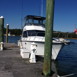 37' Sport Fisher President With 2 Cabins Great Condition