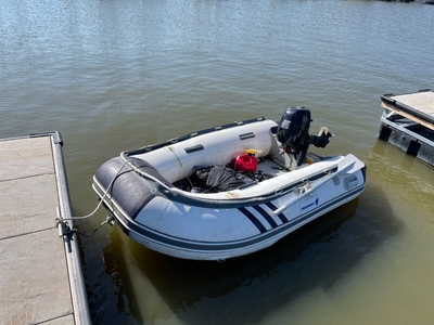 2019 Newport Inflatable Boat With 6hp Tohatso 4 Stroke Engine