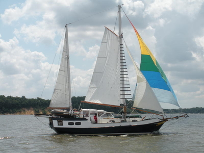 1976 richardsons boat works 40 center spray sailboat for sale in Maryland