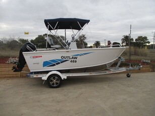 NEW STACER 469 OUTLAW CENTRE CONSOLE
