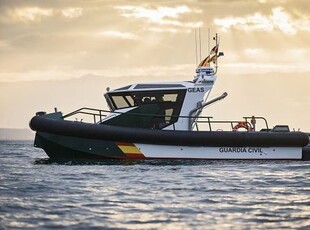 Patrol boat - RAL-1100-ZSF-CABINADA - AISTER ALUMINIUM SHIPYARD - outboard / aluminum