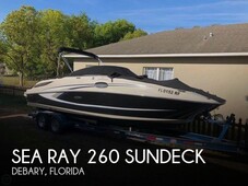 Sea Ray 260 Sundeck