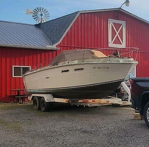 Sea Ray 24' Boat Located In Mason, MI - Has Trailer