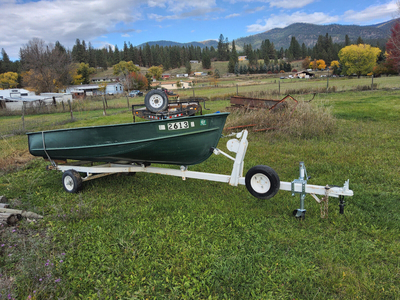14 Foot Lund Boat With Trailer