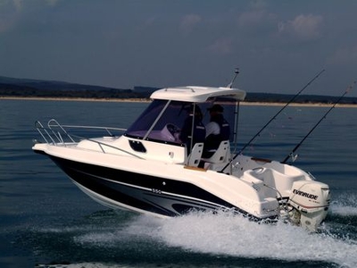 Outboard day fishing boat - 550 PILOTHOUSE - Mazury Sp. z o.o. - wheelhouse / 4-person max. / with cabin