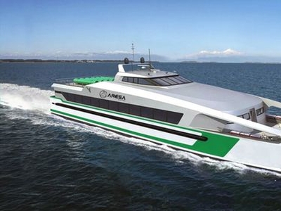 Catamaran passenger ferry - 3500 H2 FCAT - Aresa Shipyard - composite / GRP