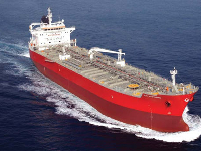 Chemical tanker cargo ship - MIPO - HYUNDAI HEAVY INDUSTRIES