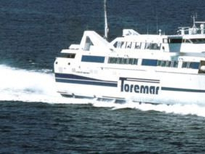 High-speed car ferry - AQUASTRADA TMV 70 - Rodriquez
