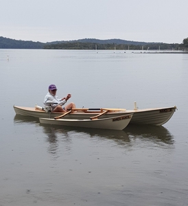 NEW Hoop Pine Clinker Canoe