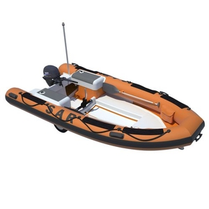Rescue boat - North Sea Boats - outboard / rigid hull inflatable boat