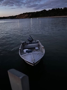 Tinnie, Boat with 2019 Yamaha 4 stroke