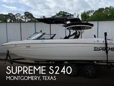 Supreme S240 (powerboat) for sale