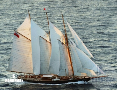 t.e. ferris townsend-downey 145 ft 3-masted gaff schooner 1902 / 2019