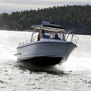 Outboard cabin cruiser - Linex-Boat Oy - open / sport / 1-cabin