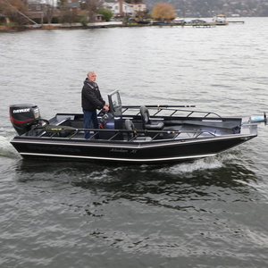 Outboard jon boat - ALASKAN XL - Wooldridge - open / center console / sport-fishing