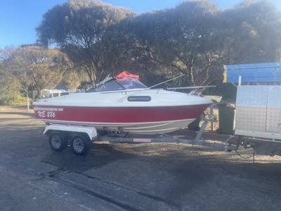 Haines Hunter V17l with Yamaha 130hp four stroke