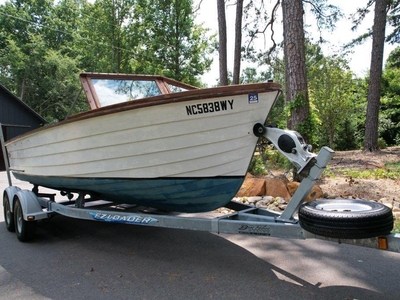 Chris Craft Wooden Sea Skiff 18' Boat Located In Mooresville, NC