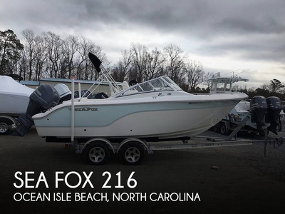 Sea Fox 216 Traveler DC (powerboat) for sale