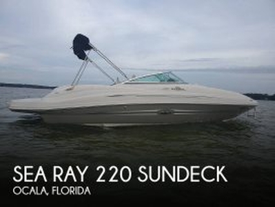 2007, Sea Ray, 220 Sundeck