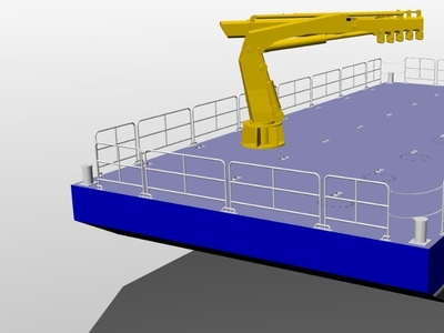 NEW Sabrecraft Marine Aluminium Sectional Barge Deck Barge