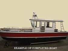 Landing Craft Boat- All Aluminum Heavy Duty - SpecMar Design - 90% Complete