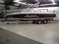 Supra Launch 24 SSV Wakeboard Tower Perfect Pass Ballast 285 Hours Texas