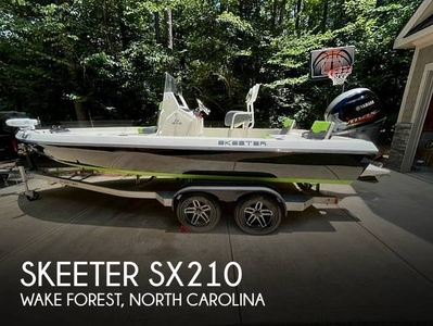 2017 Skeeter SX210 in Wake Forest, NC