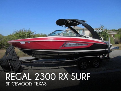 2019 Regal 2300 RX Surf in Spicewood, TX