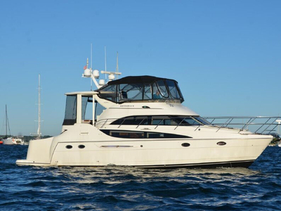 MERIDIAN 408 WITH CUSTOM 9' AFT EXTENSION (LOA 52') $320,000 IN UPGRADES PERFECT