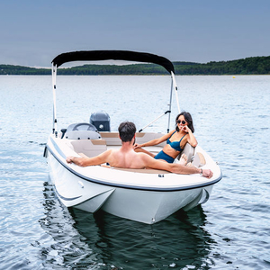 Outboard small boat - 475 aXess - Quicksilver Boats - open / side console / 5-person max.