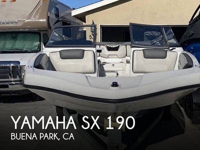 Yamaha SX 190 (powerboat) for sale