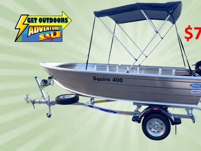 NEW STESSCO SQUIRE 400 B, M, T PACKAGE IN STOCK NOW AT ROCKHAMPTON MARINE!!