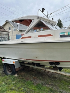 Olympic 24' Boat Located In Tacoma, WA - Has Trailer