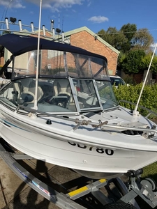 Quintrex 481 fishabout fishing boat