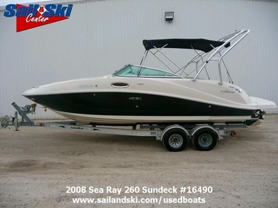 2008 Sea Ray 260 Sundeck