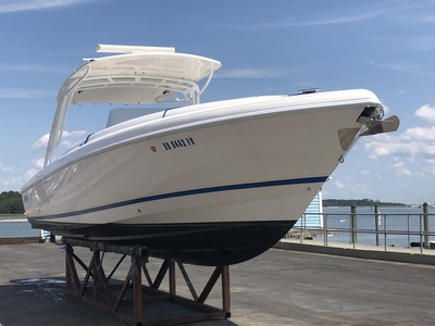 2010 Intrepid 323 Cuddy powerboat for sale in Ohio